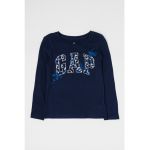Bluza cu decolteu la baza gatului si imprimeu grafic
