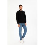 Bluza de trening cu decolteu la baza gatului Dennis