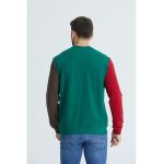Bluza de trening cu model colorblock Esnora