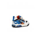 Pantofi sport cu model colorblock si garnituri din plasa