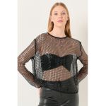 Bluza de plasa cu paiete