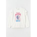 Bluza de trening cu imprimeu tematic Frozen