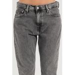 Blugi crop cu croiala conica