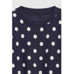 Bluza de trening cu decolteu la baza gatului si maneci cazute