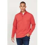 Bluza de trening din fleece cu fenta cu fermoar