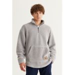 Bluza de trening pufoasa cu buzunar kangaroo