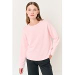 Bluza de trening uni cu decolteu la baza gatului