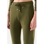 Pantaloni de trening cu talie inalta Preston