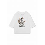 Bluza cu imprimeu logo si grafic