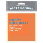 Oh-So-Birthday - Happy Birthday! Napkins | Knock Knock