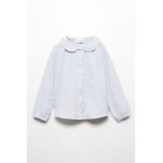 Bluza de bumbac cu guler babydoll Isabella