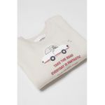 Bluza de trening cu imprimeu grafic