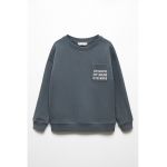 Bluza de trening cu imprimeu pe partea din spate