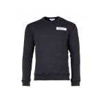 Bluza de trening din bumbac organic cu decolteu la baza gatului