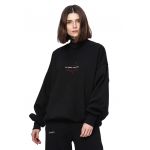 Bluza de trening lejera cu guler inalt