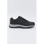 Pantofi casual de piele ecologica si material textil