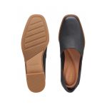 Balerini de piele cu toc patrat Pure Belle