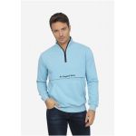 Bluza de trening cu fenta cu fermoar
