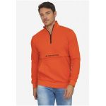 Bluza de trening cu fenta cu fermoar
