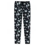 Pantaloni de pijama din amestec de modal cu imprimeu floral