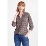 Bluza cu imprimeu si maneci trei sferturi