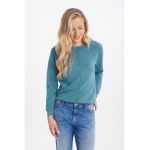 Bluza de trening cu decolteu la baza gatului si maneci raglan