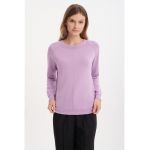 Bluza de trening cu decolteu la baza gatului si maneci raglan