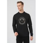 Bluza de trening din amestec de bumbac cu logo