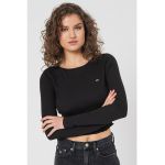 Bluza crop cu logo