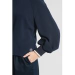 Bluza cu maneci bishop