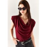 Bluza cu model drapat