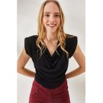 Bluza cu model drapat
