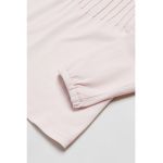 Bluza de bumbac cu garnituri cu volane