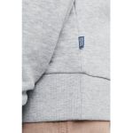 Bluza de trening cu decolteu la baza gatului si model uni