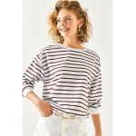 Bluza de trening lejera cu decolteu la baza gatului