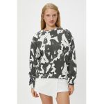 Bluza de trening cu model tie-dye