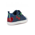 Pantofi cu inchidere velcro si detalii grafice