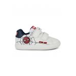 Pantofi sport cu imprimeu cu Spider-Man si inchidere velcro