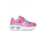 Pantofi sport cu inchidere velcro si aspect stralucitor