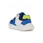 Pantofi sport cu inchidere velcro si insertii din material textil