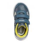 Pantofi sport cu inchidere velcro si insertii din plasa