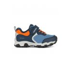 Pantofi sport cu model colorblock si inchidere velcro
