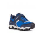 Pantofi sport cu model colorblock si inchidere velcro