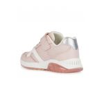 Pantofi sport din piele ecologica si material textil cu inchidere velcro