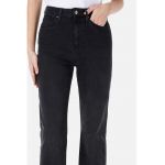 Blugi regular fit cu talie inalta