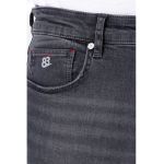 Blugi slim fit cu detalii cu aspect deteriorat