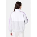 Bluza de trening cu fenta cu fermoar