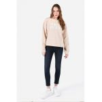 Bluza de trening cu maneci cazute si imprimeu text