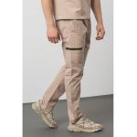 Pantaloni cargo cu model uni