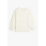 Bluza de trening cu aplicatii cu funde